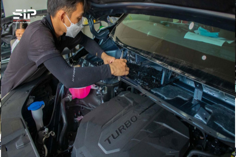 Cách âm cho xe ô tô