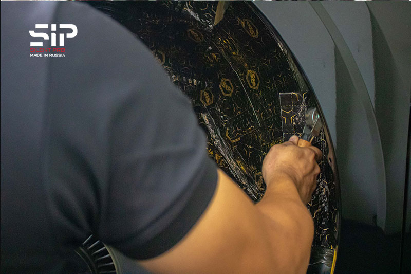 Cách âm chống ồn hốc bánh xe