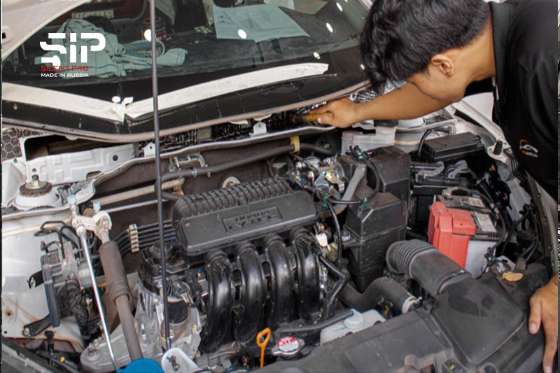 Cách âm chống ồn khoang máy