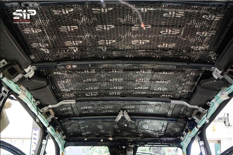 Cách âm chống ồn trần ô tô