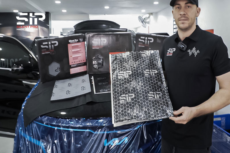 Cách âm SIP PRO G được nhiều chủ xe ưu tiên lựa chọn
