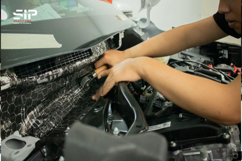 Những lưu ý khi dán cách âm ô tô