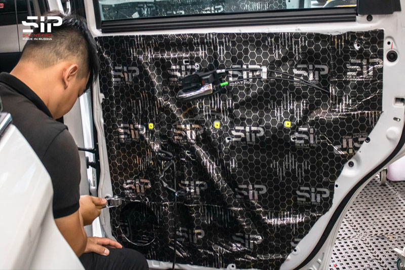 Quy trình thi công vật liệu cách âm SIP