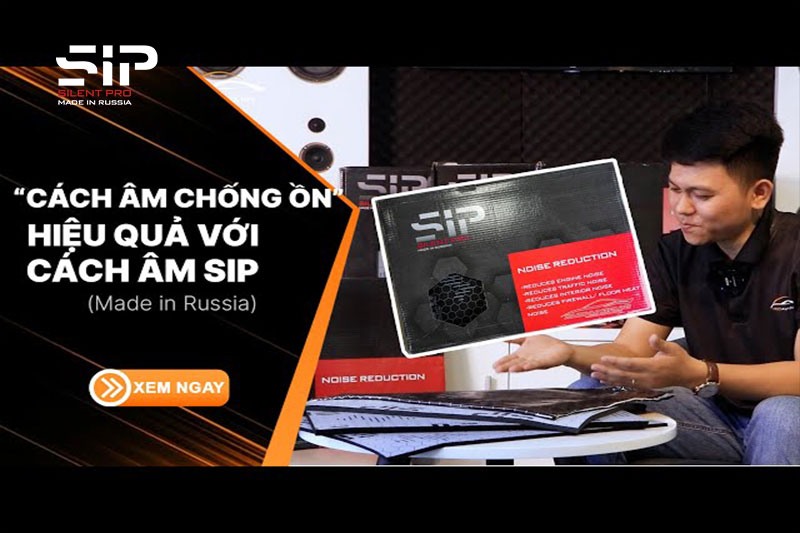 Vật liệu cách âm SIP với nhiều ưu điểm nổi bật