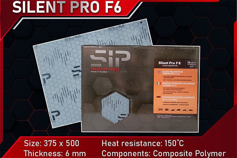 Vật liệu tiêu âm Silent Pro F6