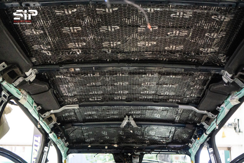 Vị trí cách âm trần ô tô