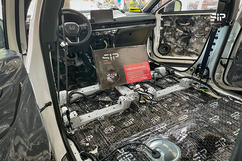 Dán vật liệu cách âm, tiêu âm ô tô