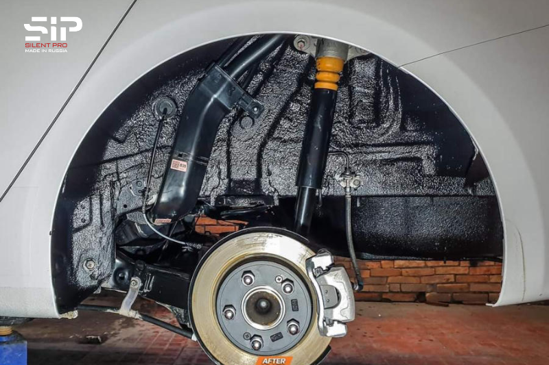 Phủ gầm SIP bảo vệ chống ăn mòn, đá văng