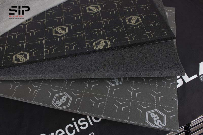 Cận cảnh vật liệu cách âm ô tô thương hiệu StP