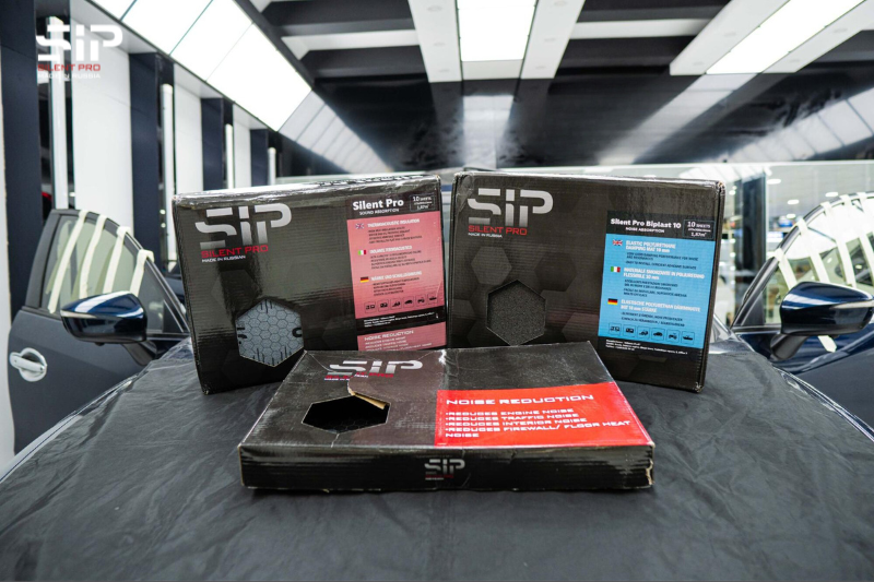 Dán cách âm cánh cửa ô tô thương hiệu SIP chính hãng