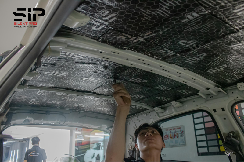 Dán cách âm giúp chủ xe thoải mái, tập trung lái xe