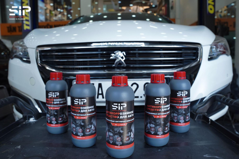 Sản phẩm sơn xịt phủ gầm SIP chính hãng