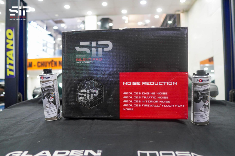 Vật liệu cách âm tốt nhất SIP từ công ty Silent Pro tại Nga 