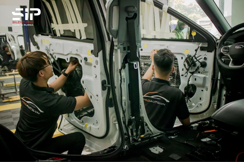 Có nên dán cách âm SIP xe ô tô tại Bình Dương không?