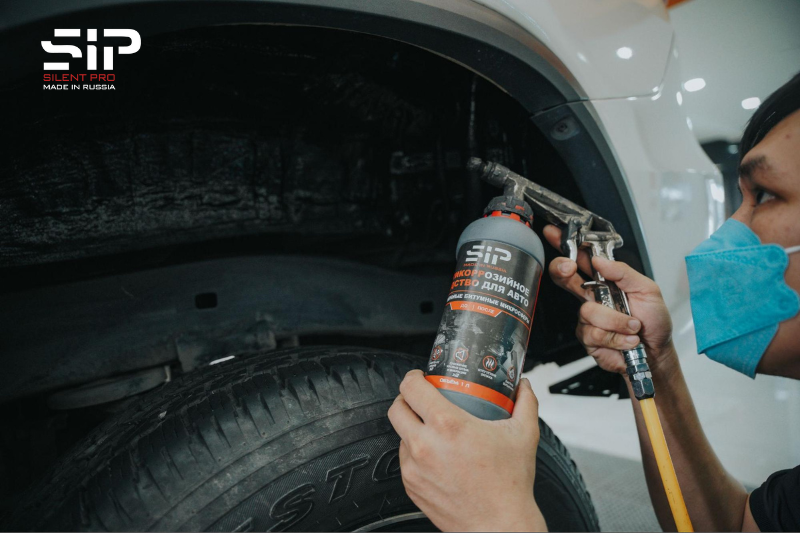 Phủ gầm SIP chống gỉ sét và chống ăn mòn