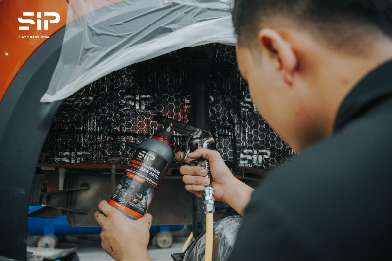 Phủ gầm SIP kết hợp với cách âm SIP giúp chống ồn hiệu quả