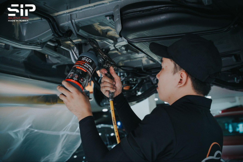 Xịt phủ gầm SIP giúp ngăn chặn sự ăn mòn, kéo dài tuổi thọ cho gầm xe