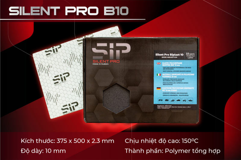 Vật liệu tiêu âm B10