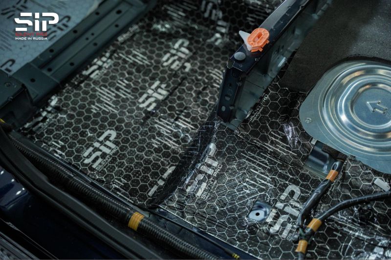 Cách âm vị trí sàn xe 