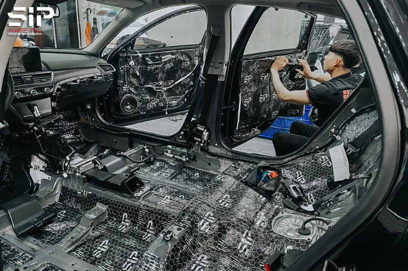 Một số lưu ý cần biết khi dán cách âm SIP xe ô tô tại Lâm Đồng