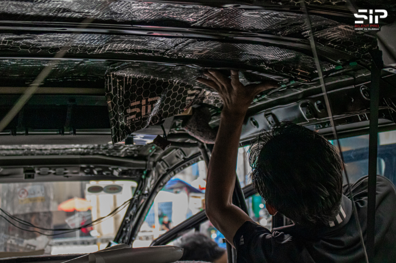  Cách âm SIP xe ô tô tại Kom Tum vị trí trần