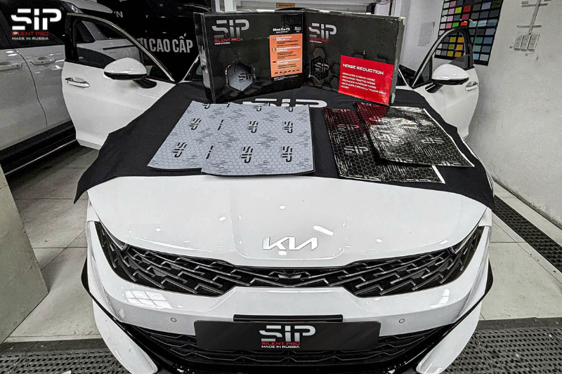 Chủ xe Kia K5 cách âm SIP xe ô tô tại Vĩnh Long