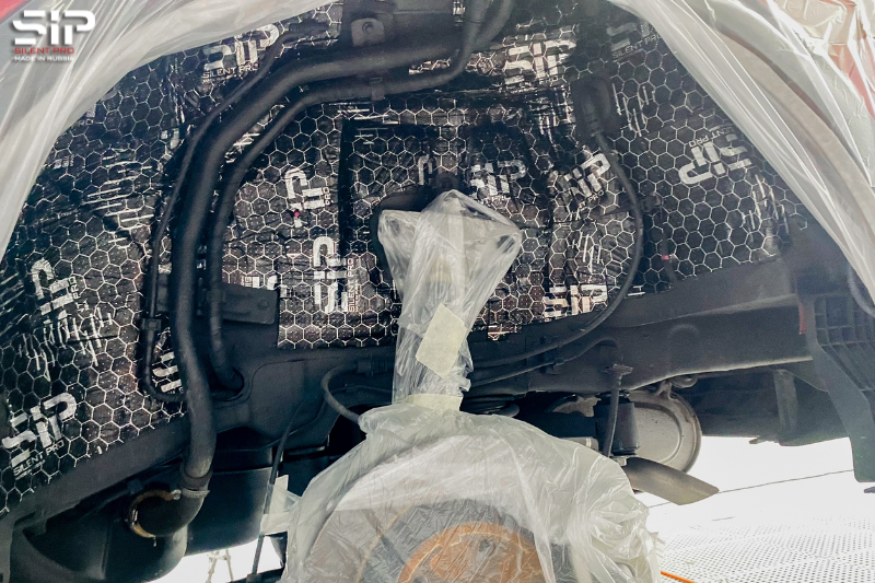 Thi công cách âm 4 hốc bánh - Cách âm SIP xe ô tô tại Đắk Nông