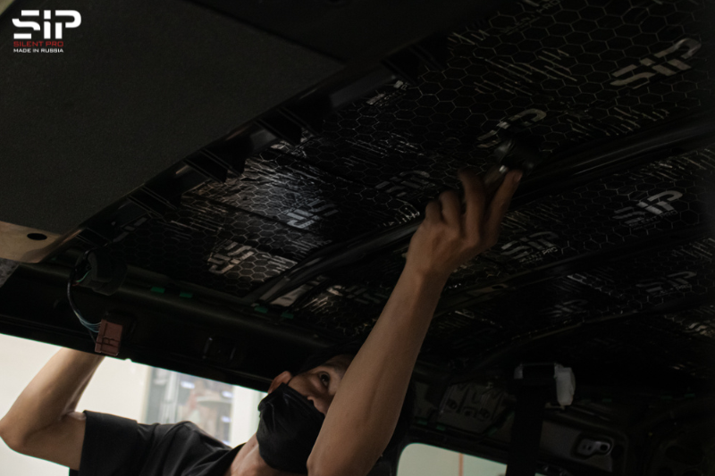 Thi công cách âm trần xe - Cách âm SIP xe ô tô tại Đắk Nông