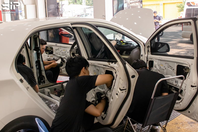 Cách âm SIP xe ô tô tại Quảng Ngãi cùng đội ngũ kỹ thuật lâu năm