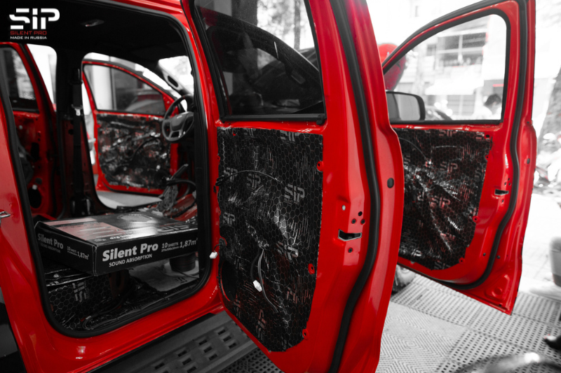 Cách âm SIP xe ô tô tại Quảng Ngãi vị trí cửa