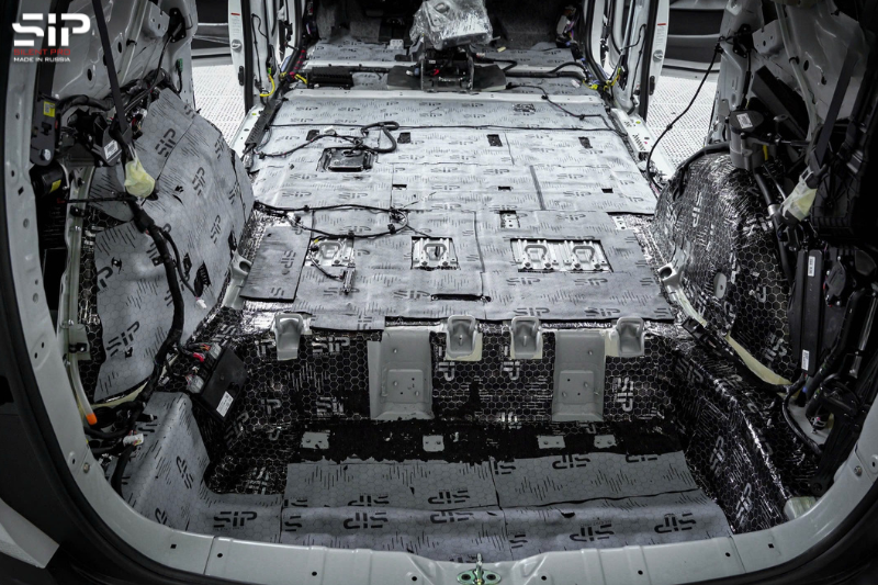 Cách âm SIP xe ô tô tại Quảng Ngãi vị trí sàn