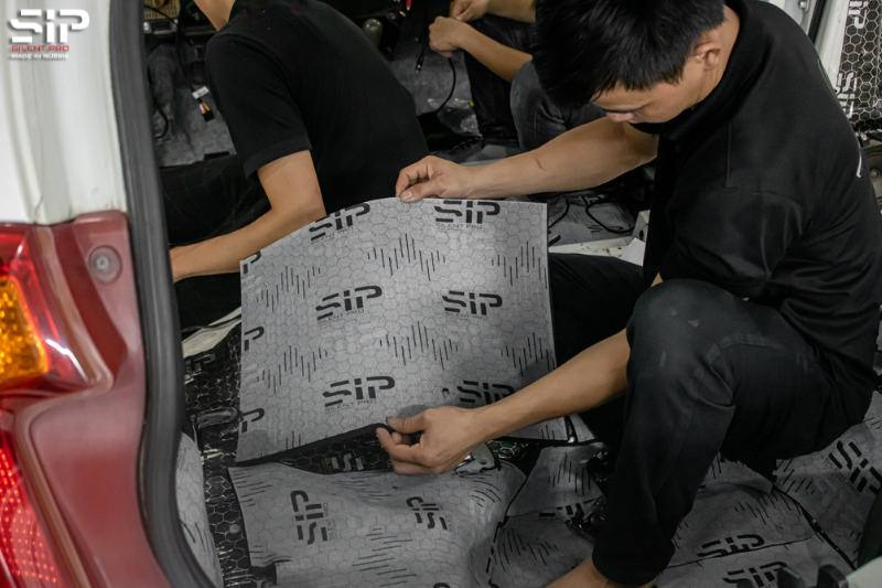 Cách âm SIP xe ô tô tại Quảng Ngãi với vật liệu cách âm chính hãng