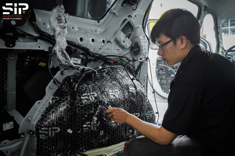 Cách âm SIP xe ô tô tại Phú Yên với kỹ thuật lành nghề