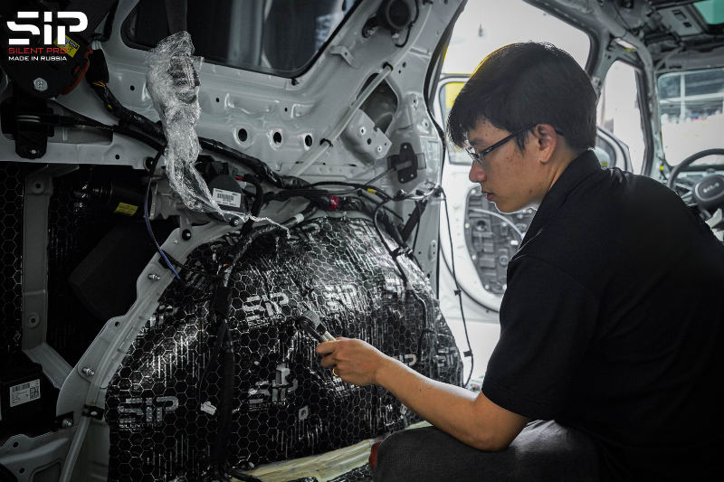 Cách âm SIP xe ô tô tại Quảng Nam với kỹ thuật lành nghề