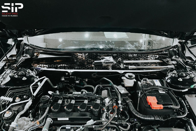 Thi công khoang máy bằng SIP - Cách âm SIP xe ô tô tại Quảng Nam