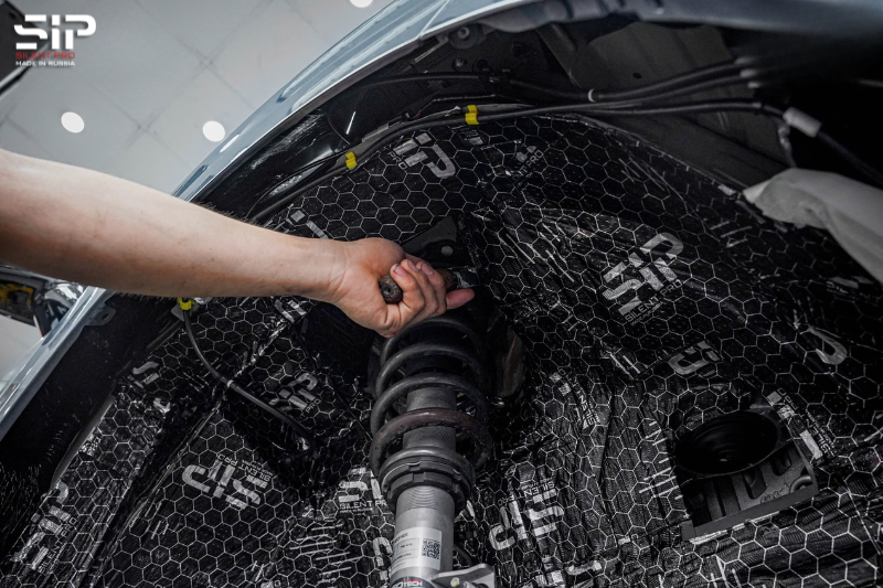 Cách âm SIP xe ô tô tại Ninh Thuận vị trí hốc bánh