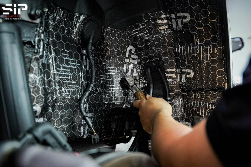 Cách âm SIP xe ô tô tại Khánh Thuận vị trí hốc bánh