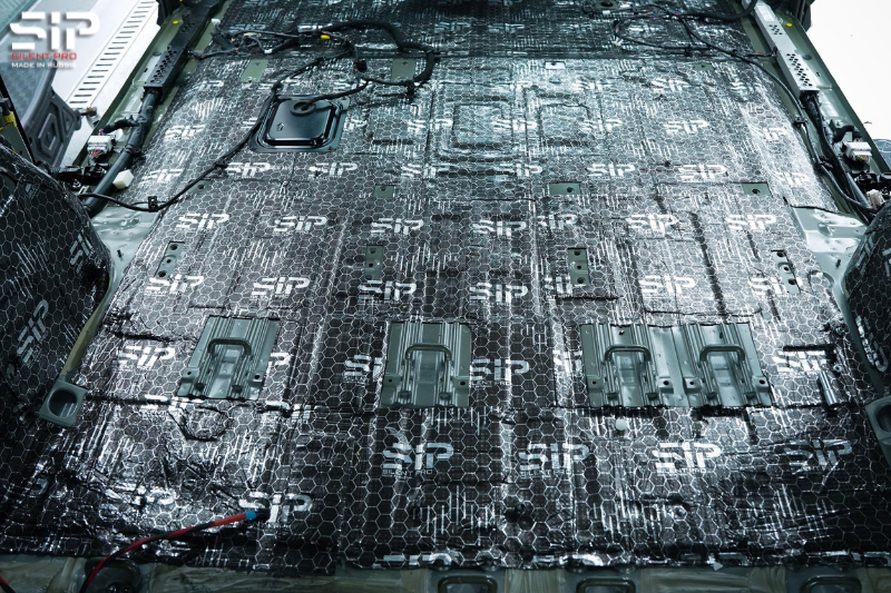 Cách âm SIP xe ô tô tại Khánh Thuận vị trí sàn xe