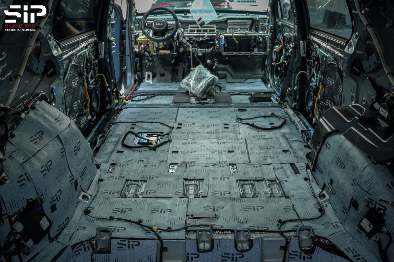 Cách âm SIP xe ô tô tại Thanh Hóa khu vực sàn